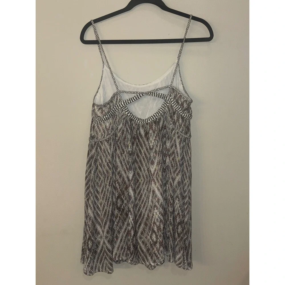 Free People FP Revolve Periscopes in the Sky Chiffon Lined Small Dress Festival‎